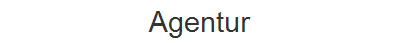 Agentur